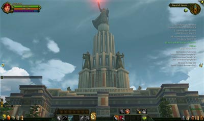 Yaskers Turm, das Zentralgebäude der imperialen Hauptstadt